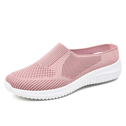 Leisure Women's Mesh Slip On Travel Soft Sole Comfortable Shoes Outdoor Runing Sports Shoes