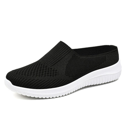 Leisure Women's Mesh Slip On Travel Soft Sole Comfortable Shoes Outdoor Runing Sports Shoes