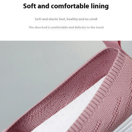 Leisure Women Slip On Travel Soft Sole Comfortable Shoes Outdoor Mesh Shoes