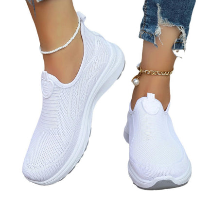 Women Slip on Shoes Casual Fashion Sneakers Breathable Walking Shoes