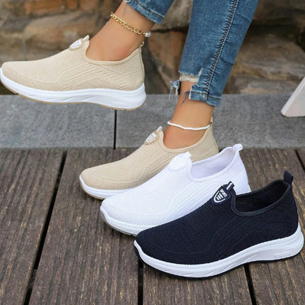 Women Slip on Shoes Casual Fashion Sneakers Breathable Walking Shoes