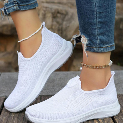 Women Slip on Shoes Casual Fashion Sneakers Breathable Walking Shoes