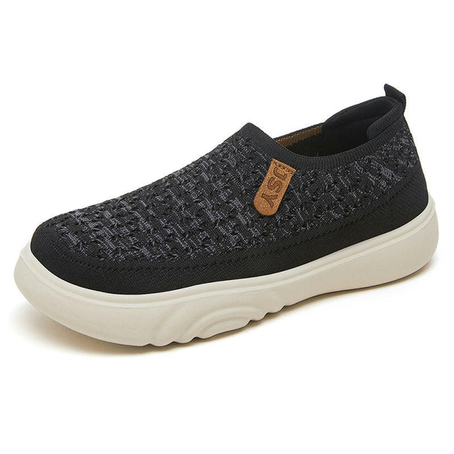 Slip ins Womens Slip on Sneakers Hands Free Walking Maternity Shoes with Arch