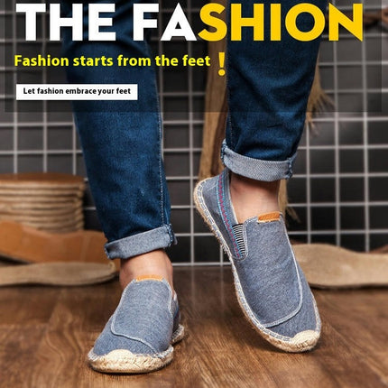 Men's Casual Slip On Shoes Non-Slip Fashion Leisure Lightweight Comfortable Shoes