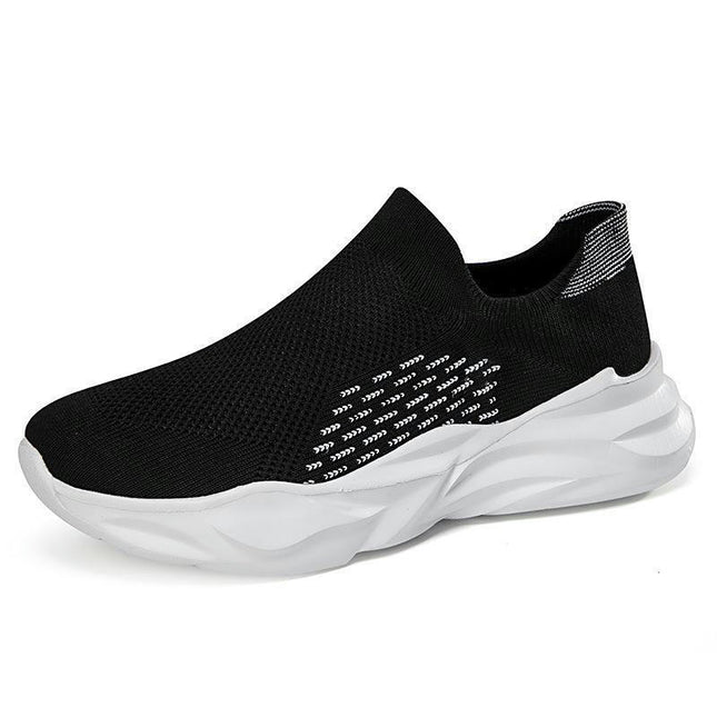 Men Slip On Walking Shoes Non Slip Lightweight Breathable Workout Shoes