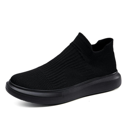 Mens Slip On Comfort Walking Shoes Ultra Lightweight Breathable Fashion Shoes Model D