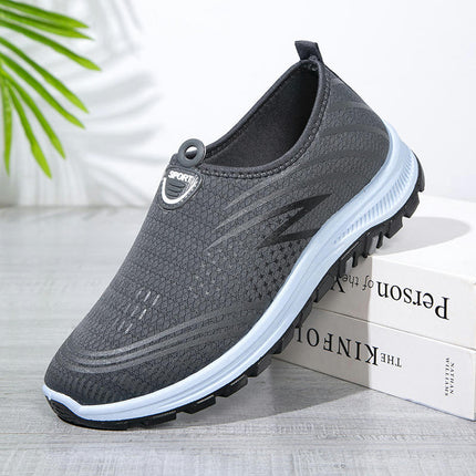 Non Slip Shoes for Men Classic Slip On Ultra Lightweight Breathable Shoes