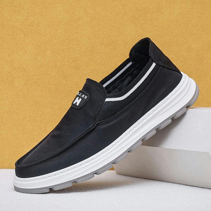 Men's Casual Walking Non Slip Breathable Comfortable Fashion Slip On Shoes