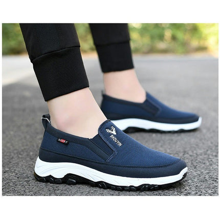 Wide Shoes for Men Slip On Loafers Casual Comfortable Lightweight Shoes