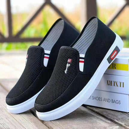 Men's Comfortable Slip-On Shoes for Casual Cushion Stylish Walking Shoes