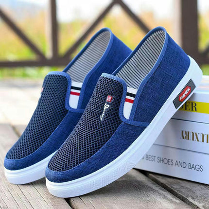 Men's Comfortable Slip-On Shoes for Casual Cushion Stylish Walking Shoes