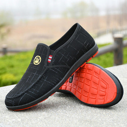 Men's Fashion Sneakers Casual Lightweight Breathable Slip-On Walking Shoes