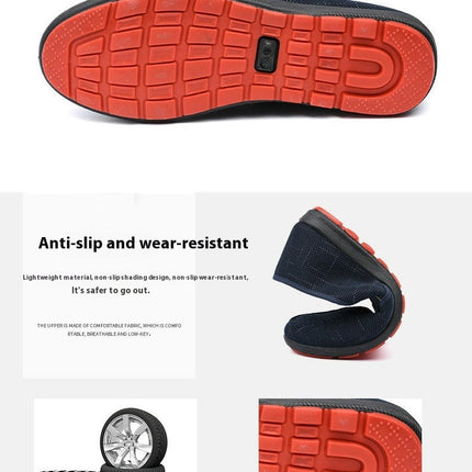 Men's Fashion Sneakers Casual Lightweight Breathable Slip-On Walking Shoes