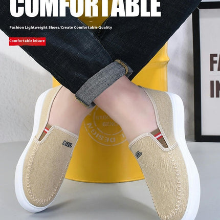 Men Casual Walking Shoes Lightweight Comfortable Breathable Versatile Low Top Shoes