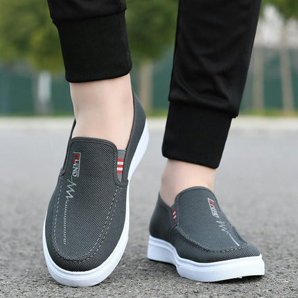 Men's Comfortable Slip-On Shoes - for Casual Soft Breathable Shoes