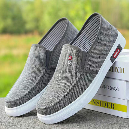 Men's Slip On Walking Shoes Lightweight Support Comfortable Running Sneakers