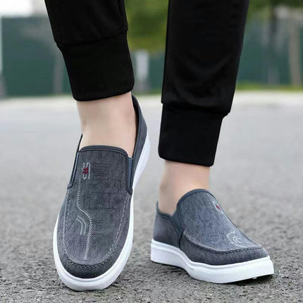 Men's Casual Slip On Walking Shoes Arch Support Comfortable Sports Shoes