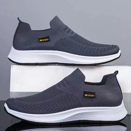 Men's Slip-On Stretch Casual Shoes Lightweight Comfortable Shoes