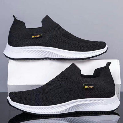 Men's Slip-On Stretch Casual Shoes Lightweight Comfortable Shoes