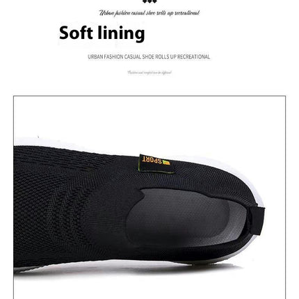 Men's Slip-On Stretch Casual Shoes Lightweight Comfortable Shoes