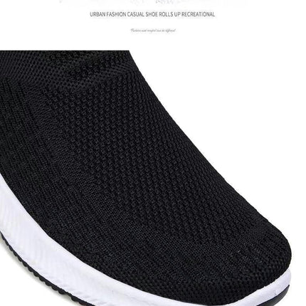 Men's Slip-On Stretch Casual Shoes Lightweight Comfortable Shoes