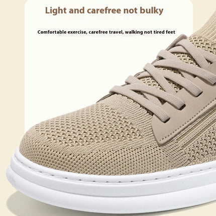 Men's Casual Lightweight Breathable Slip On Comfortable Non Slip Walking Shoes