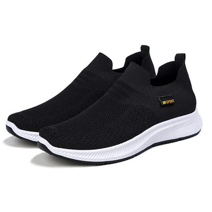 Mens Easy Slip Ons Walking Shoes Non Slip Comfortable Fashion Shoes