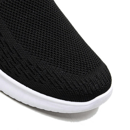 Mens Easy Slip Ons Walking Shoes Non Slip Comfortable Fashion Shoes