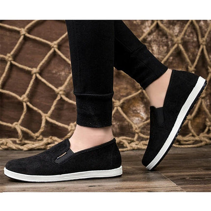 Men's Slip On Shoes Lightweight Tennis Athletic Cushion Walking Shoes