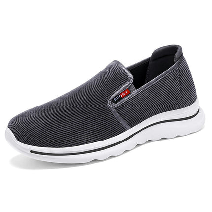 Men's Slip On Shoes Ultra Light Breathable Non Slip Running Casual Sports Shoes