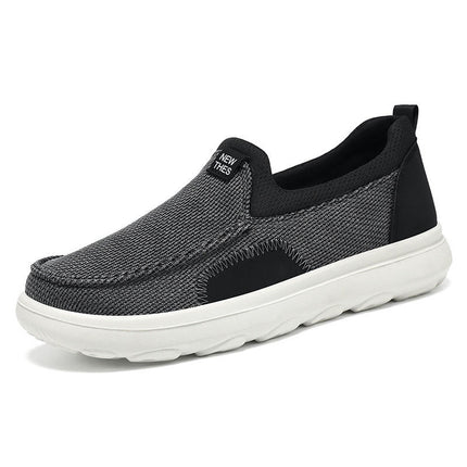 Mens Shoes Ultra Light Breathable Non Slip Casual Sports Fashion Slip On Shoes