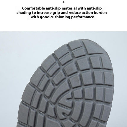 Mens Walking Slip On Shoes Ultra Light Breathable Non Slip Casual Fashion Shoes