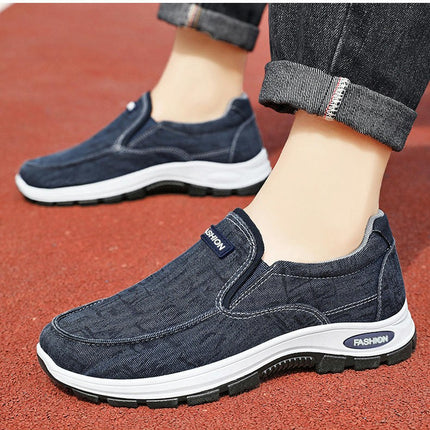 Men's Walking Shoes Ultra Light Breathable Non Slip Slip On Casual Sports Shoes