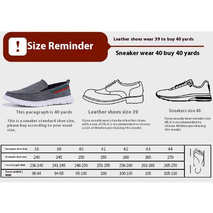 Men's Shoes Easy Slip Ons Walking Non Comfortable Fashion Shoes