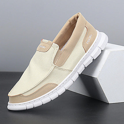 Men Slip On Walking Shoes Comfortable Lightweight Breathable Fashion Shoes