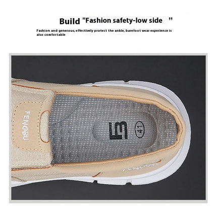 Men Slip On Walking Shoes Comfortable Lightweight Breathable Fashion Shoes