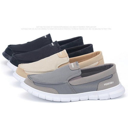 Men Slip On Walking Shoes Comfortable Lightweight Breathable Fashion Shoes