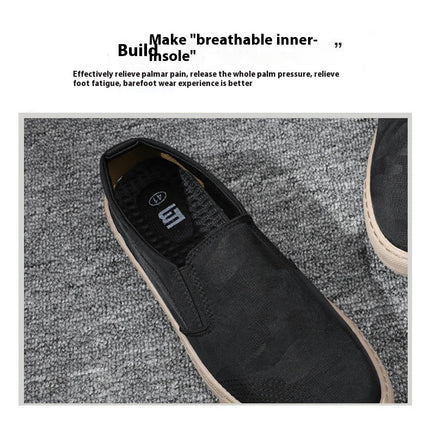 Men Walking Shoes Breathable Non Slip Comfortable Fashion Shoes