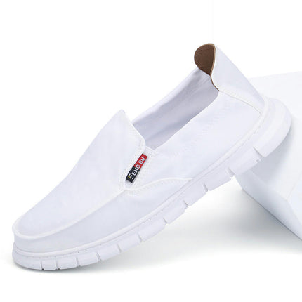 Men Walking Shoes - Lightweight Jogging Work Casual Comfy Slip-On Shoes