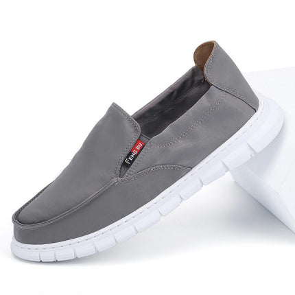 Men Walking Shoes - Lightweight Jogging Work Casual Comfy Slip-On Shoes