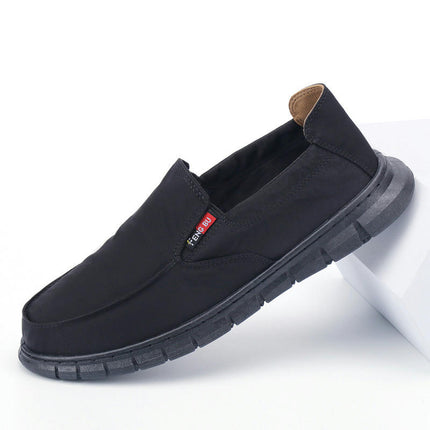 Men Walking Shoes - Lightweight Jogging Work Casual Comfy Slip-On Shoes