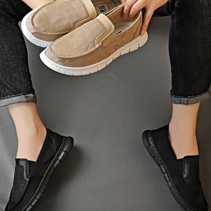 Shoes for Men Easy Slip Ons Walking Non Slip Comfortable Fashion Shoes