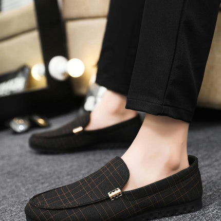 Men's Slip-On Shoes Casual Lightweight Walking Non Slip Breathable Shoes