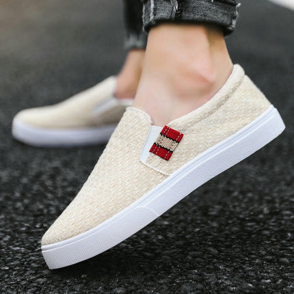 Men Walking Non Slip Work Slip On Comfortable Fashion Casual Shoes