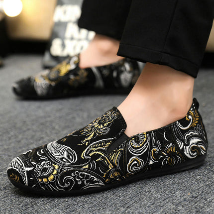 Non Slip Slip On Shoes for Men Lightweight Breathable Walking Shoes