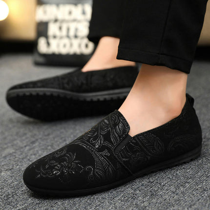 Non Slip Slip On Shoes for Men Lightweight Breathable Walking Shoes