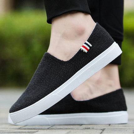 Men's Casual Slip On Shoes Work Walking Anti-Skid Breathable Shoes