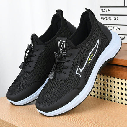 Men's Non Slip Walking Shoes Ultra Light Breathable Casual Fashion Slip On Shoes