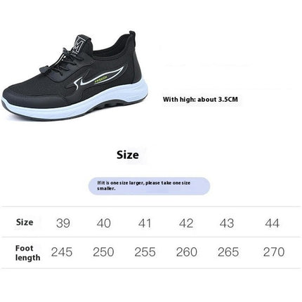 Men's Non Slip Walking Shoes Ultra Light Breathable Casual Fashion Slip On Shoes