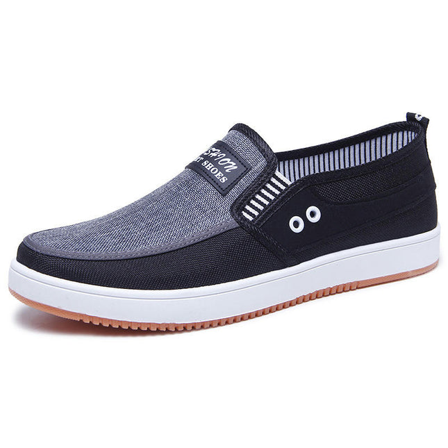 Mens Slip On Shoes Business Breathable Walking Shoes Non Slip Walking Shoes